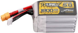 Tattu R-Line V5 Μπαταρία Li-Po 22.2V 1800mAh XT60 για Τηλεκατευθυνόμενο