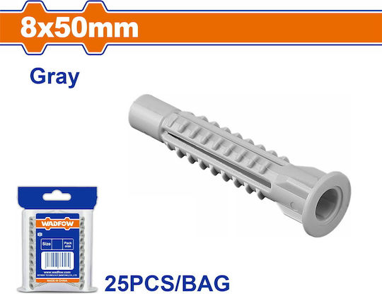 Dibluri din plastic Wadfow Pe Universal 8x50mm 25buc Wxtd921