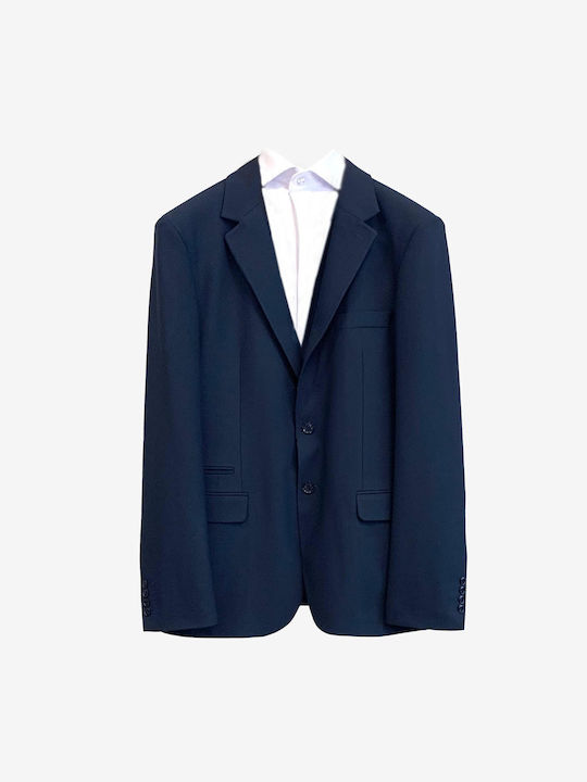 Tresor Men's Suit Jacket Blue