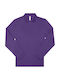 B&C Men's Long Sleeve Promotional Blouse Lilac