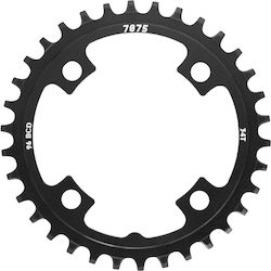 Δισκος Φυλλο Sunrace Crms00 Narrow-wide 34t Steel Black Bcd 96