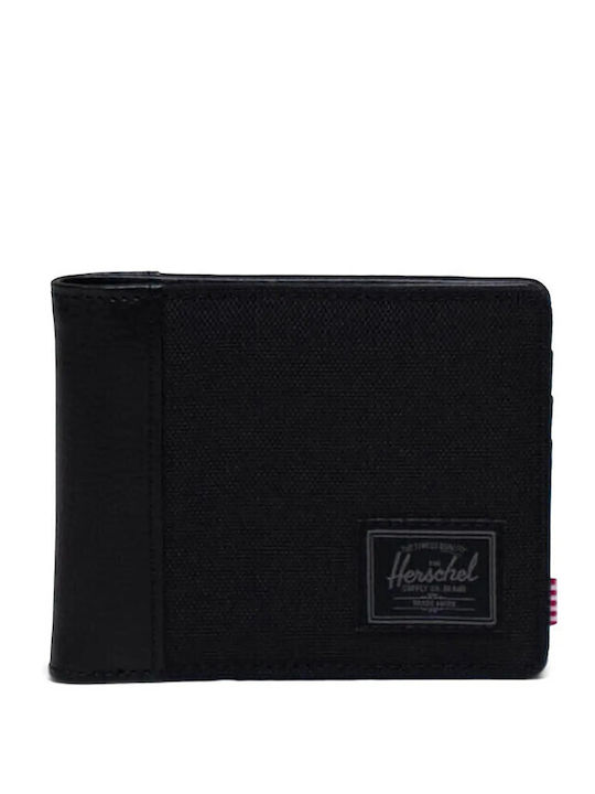Herschel Hank Ανδρικό Πορτοφόλι με RFID Μαύρο