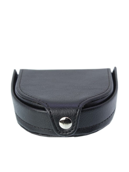 Annie Leather Ανδρικό Πορτοφόλι Κερμάτων Μαύρο