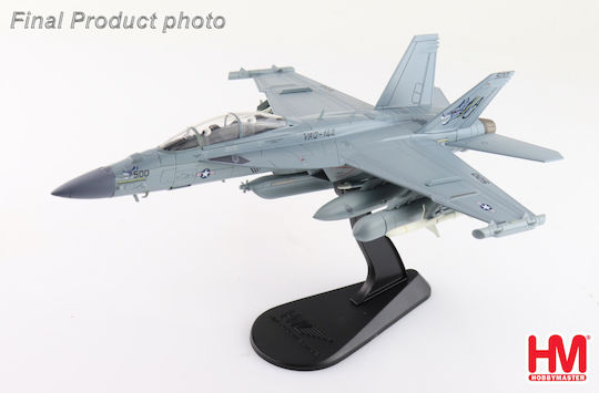 Ready-Made Metal Model of Military Aircraft Scale 1/72 Boeing EA-18G Growler 166943 VAQ-124 USS Gerald R Ford