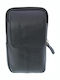 Leder Herren Handtasche Schwarz