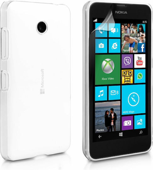 YouSave Accessories By Yousave Задна корица Силикон Прозрачен (Lumia 532)