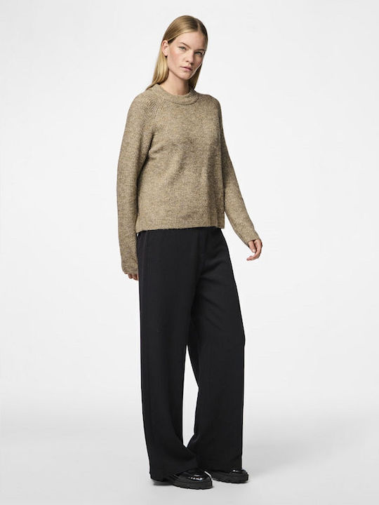 Pieces Women's Sweater Coffee