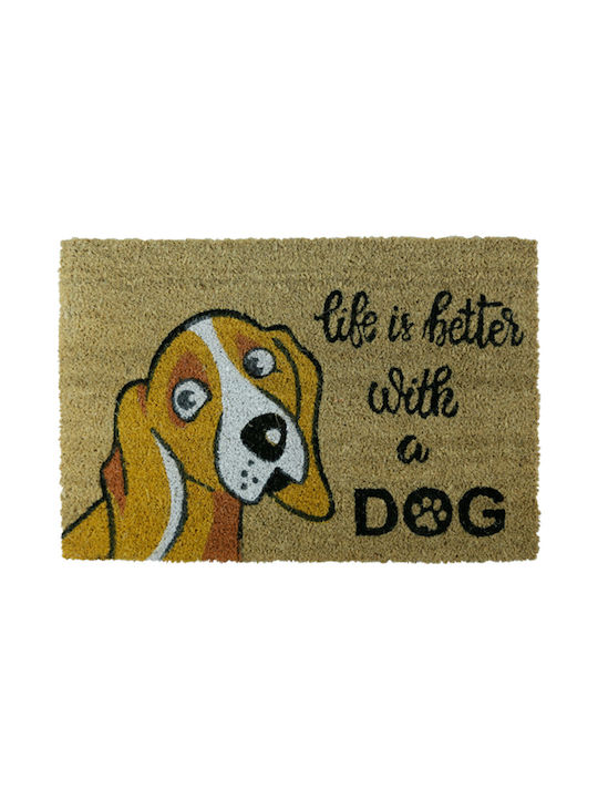 Πατακι Εισοδου Κοκοφοινικα Lifebetterwithdog Sl8623 40x60 San Lorentzo 8623
