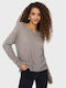 Only Women's Long Sleeve Sweater Grey