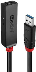 Lindy 43401 USB 2.0 USB-A male σε USB-A female 5m