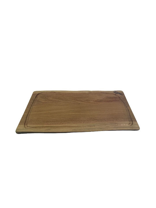 Nakaro Wood Πλατώ Σερβιρίσματος Ξύλινο 42x25εκ.