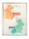 Hair Clips Υφασμάτινα Λαγουδάκια