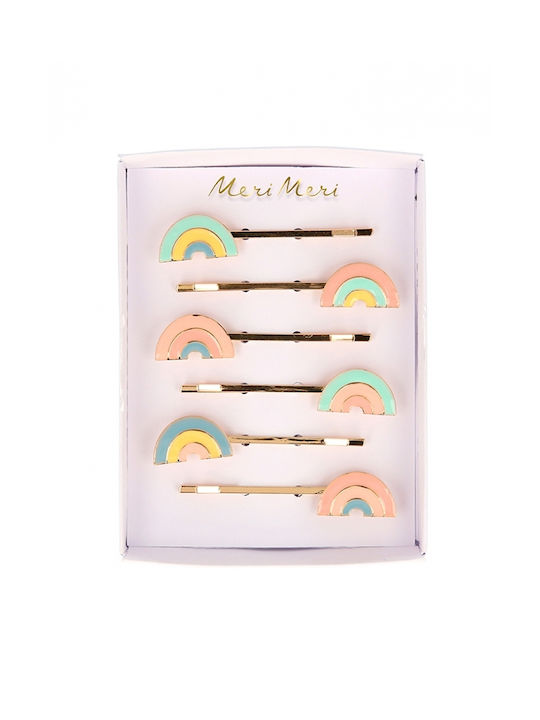 Hair Slides Rainbow