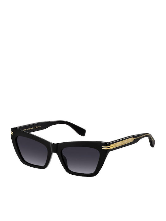 Marc Jacobs Women's Sunglasses with Black Horn-...