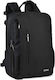 Caden Camera Backpack Black