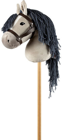 Άλογο Κοντάρι Hobbyhorse Πανέμορφο Γκρι