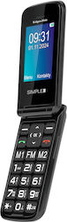 Kruger & Matz Simple 931 4G Dual SIM Κινητό με Μεγάλα Κουμπιά Μαύρο
