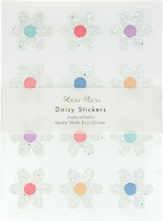 Meri Meri Glitter Daisy Stickers