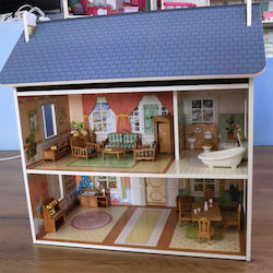 My Sunshine Wooden Dollhouse