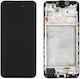 Ecran Original Cu Mecanism Tactil Cu Ramă Samsung Galaxy A16 5G Negru Sm-a166