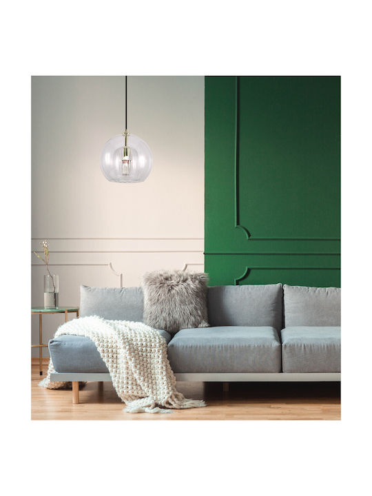 Agora Lighting Verstellbar Hängelampe Gold Kuge...