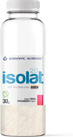 Scientiffic Nutrition Isolat 2.0 Πρωτεΐνη Ορού Γάλακτος με Γεύση Φράουλα 30gr