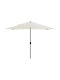 Square Aluminum Parasol Cambell Beige / Grey 1.8x2.7xH2.53m