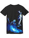 Night King Game of Thrones Rock Avenue Black T-shirt