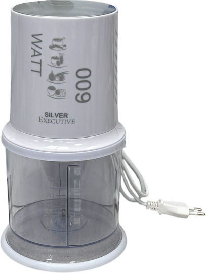 BC600W Πολυκόπτης Multi 600W με Δοχείο 500ml Λευκός