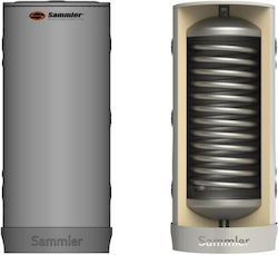 Sammler Rezervor de inerție Sticlă 300lt cu un singur alternator Energie dublă