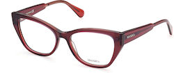 Max & Co Women's Acetate Prescription Eyeglass Frame