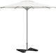 Umbrella Weight Plates 2 Pieces Black Granite T...
