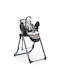 Cangaroo Nirvana Foldable Highchair 2 in 1 with Adjustable Height Nirvana Grey
