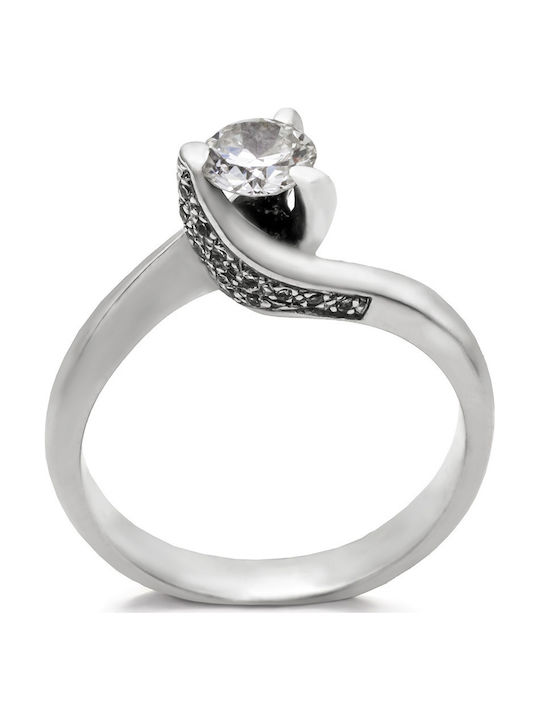 Savvas Design Einzelstein aus Weißgold 18K