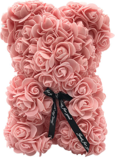 Rose Bear Artificial Roses Salmon B403