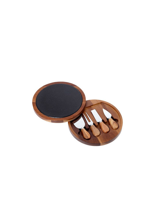 Cryspo Trio Servierplatte Drehend Hölzernes 23c...