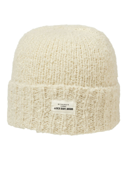 Beanie Beanie Knitted in Beige color