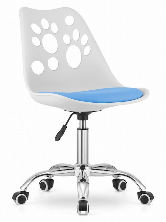 Chair Print Blue 50x57x93.5cm