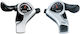 Shimano SL-TX50 Shift Lever L+R 3x7 Left Friction External Cables Black Ind