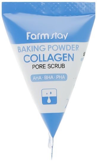 Farm Stay Collagen Baking Powder Κρέμα για Scrub Προσώπου 7ml