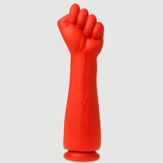 Χέρι Fisting Σιλικόνης Βεντούζα Fisting Silicone Hand Stretch No.3 30 X 9.8 Cm Κόκκινο