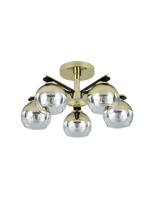 Agora Lighting Deckenleuchte Gold