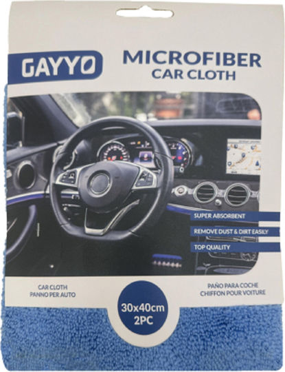 Tpster Tpster Mikrofaser-Auto-Tücher Reinigung 40x30cm 2 Stück
