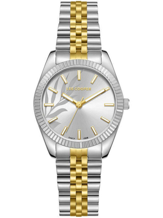 Lee Cooper Women's Watch with Gold Metal Bracelet