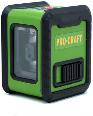 ProCraft Линейно Лазерен нивелир Зелен лъч с Работен обхват 10м