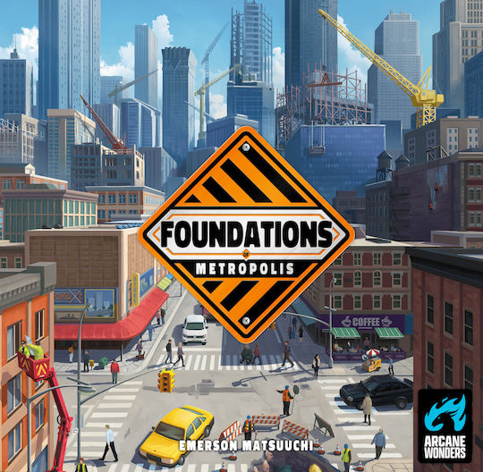 Настолна игра Foundations of Metropolis за 2-4 играчи 14+ години Arcane Wonders