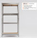 AR Shelving Рафтове Дексион Галванизирано 100x60x200см с 4 Брой Рафтa Обща Товароносимост 1800кг