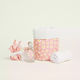 Handmade Oil Set Cylinder for Girls Pastel Daisies Theme 337213 Ntampoudis Ntm-337213