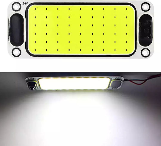 Led Vehicle Ceiling Light Strong Light 54 Led Cob 5400lm 12/24v Switch Tc-165