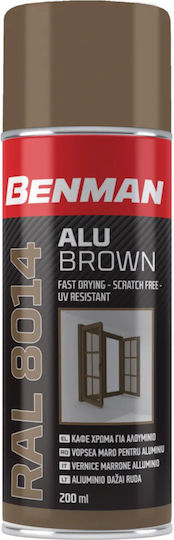 Benman Spray Paint High Temperature Brown 200ml